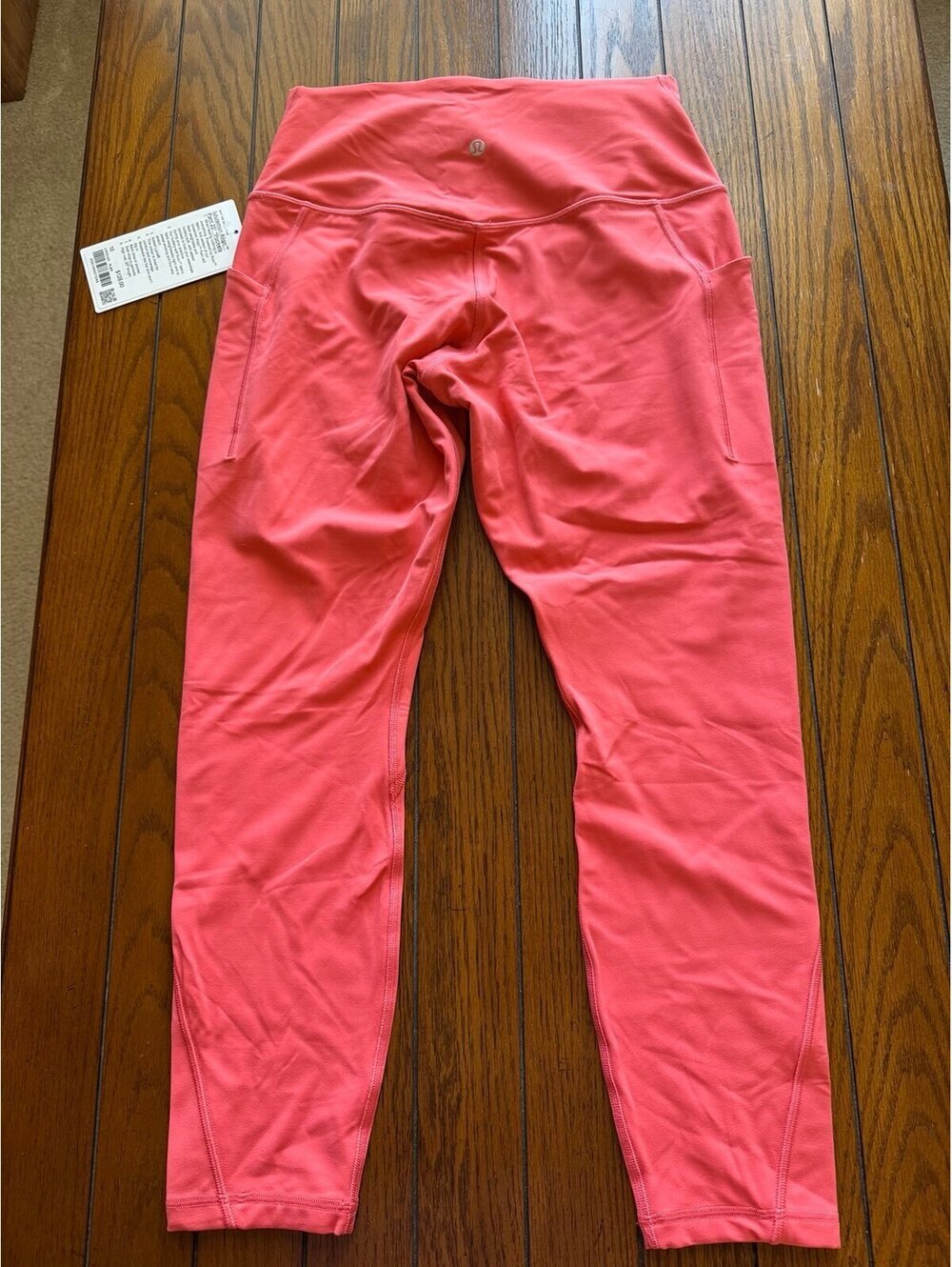 Lululemon Align With Pockets High Rise 25” Pale Raspberry Size 10 NWT - Picture 2 of 7